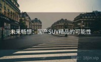 未来畅想：国产SUV精品的可能性