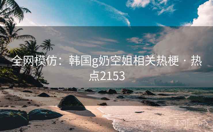全网模仿：韩国g奶空姐相关热梗 · 热点2153